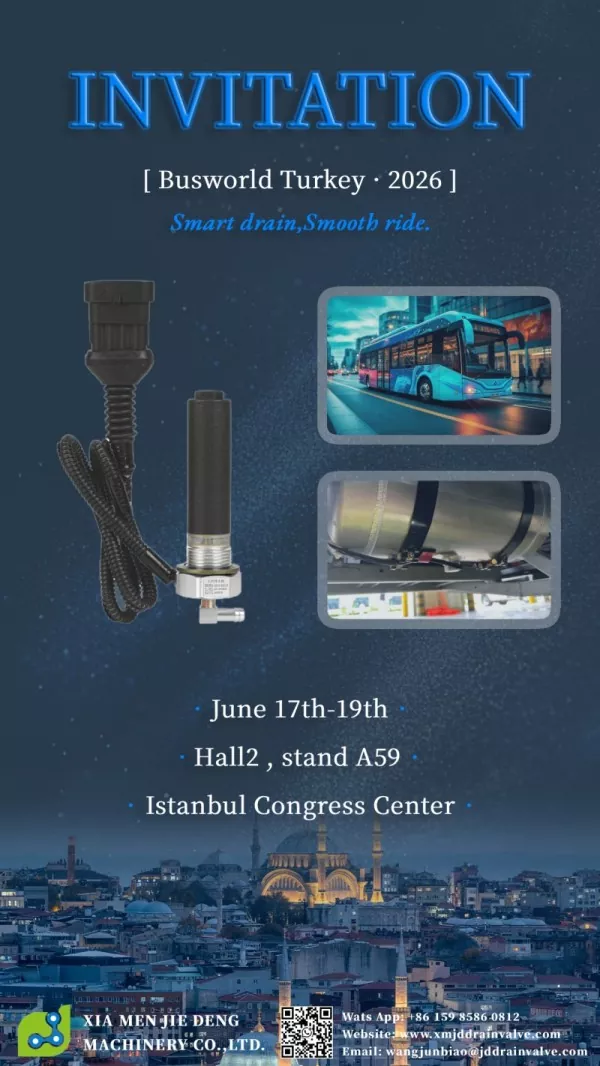 Conheça a Xiamen Jiedeng Machinery na Busworld Turkey 2026!