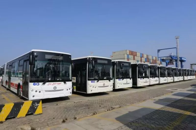 400 conjuntos de sistemas inteligentes de válvula de drenagem de tanques de ar foram entregues ao México para ônibus Golden Dragon