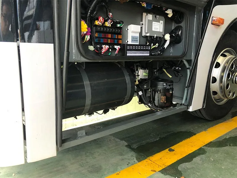 Válvula de drenagem de controle elétrico embutida
