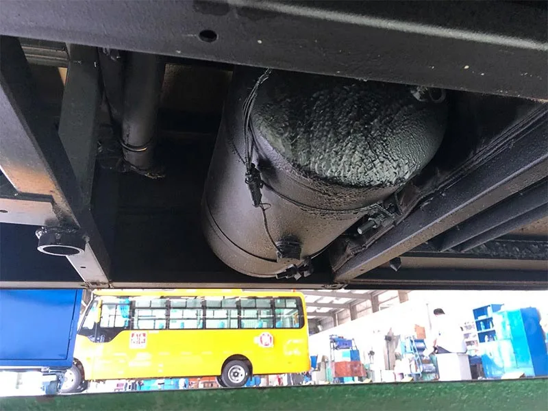 Válvula de drenagem de controle elétrico para tanque de armazenamento de ar